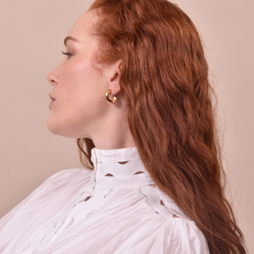 Culturesse Maude Contemporaty Curve Earrings