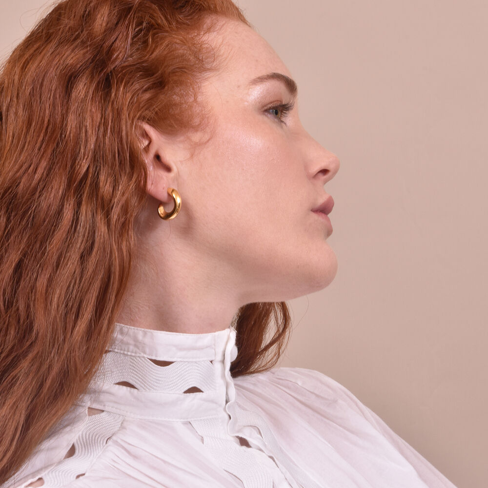 Culturesse Maude Contemporaty Curve Earrings