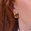 Culturesse Maude Contemporaty Curve Earrings