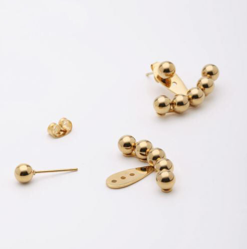 Culturesse Alvia Twinkle Night Stud Earrings