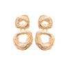 Culturesse Luella Golden Ripple Earrings