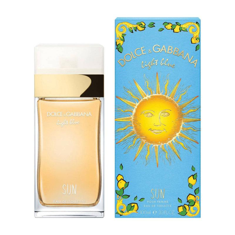 Dolce & Gabbana Light Blue Sun Pour Femme Eau De Toilette EDT 100ml