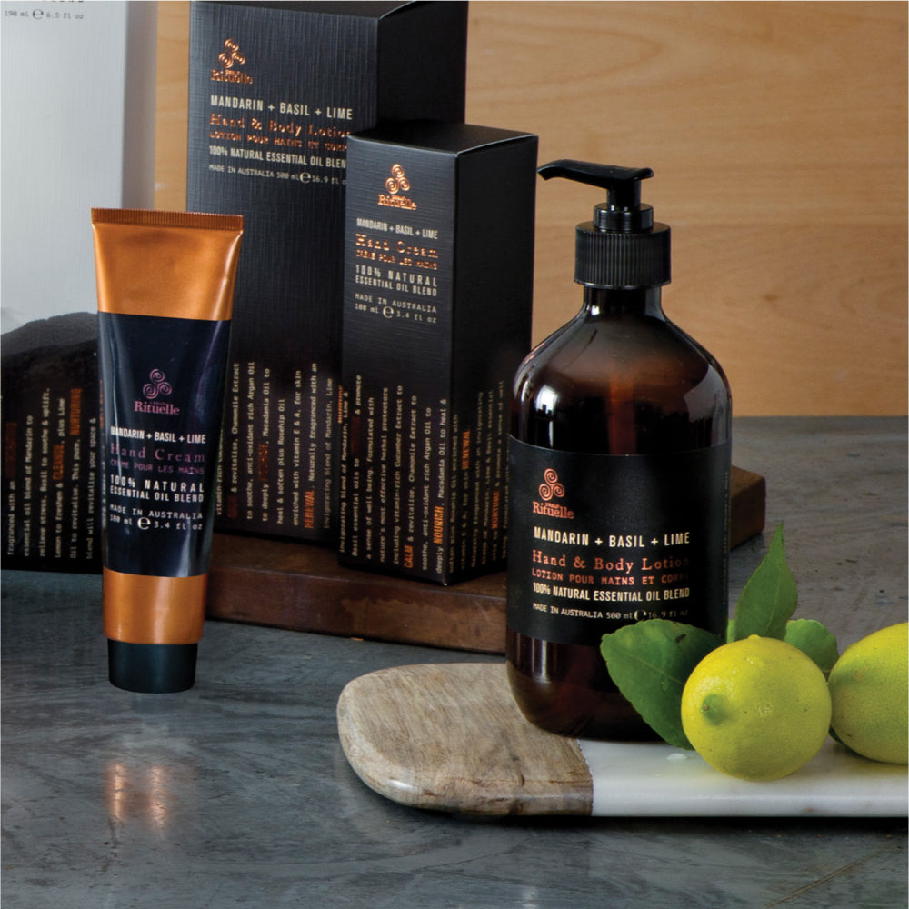 Urban Rituelle Mandarin, Basil & Lime Hand & Body Lotion 500ml