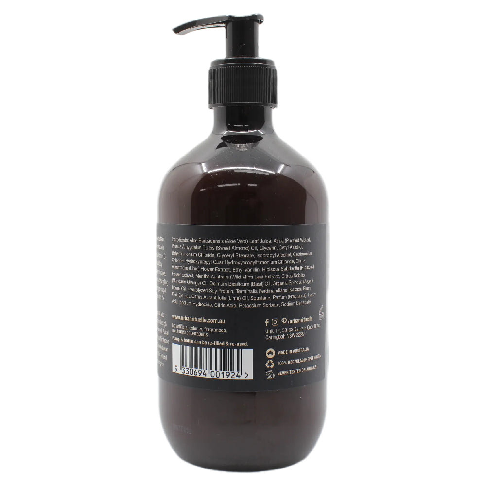 Urban Rituelle Mandarin, Basil & Lime Natural Conditioner 500ml