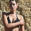 Culturesse Trust The Flow Necklace & Bracelet Gift Set (Silver)