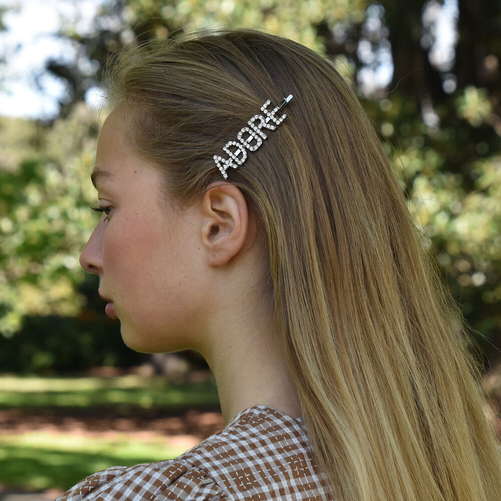 Culturesse Adore Rhinestone Hair Clip
