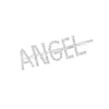 Culturesse Angel Rhinestone Hair Clip