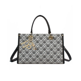 Henney Bear PT Bear Top Handle Bag with Charms