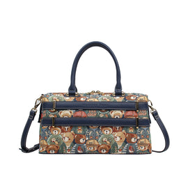 Henney Bear Green Bear Top Handle Bag