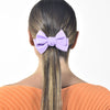 Culturesse Charlotte Bow Tie Hair Clip (Lilac)