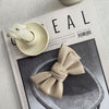 Culturesse Charlotte Bow Tie Hair Clip (Tan)