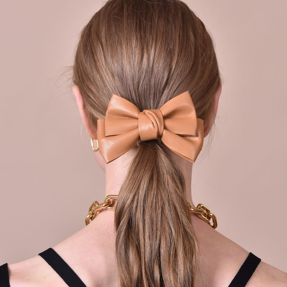 Culturesse Charlotte Bow Tie Hair Clip (Turmeric)