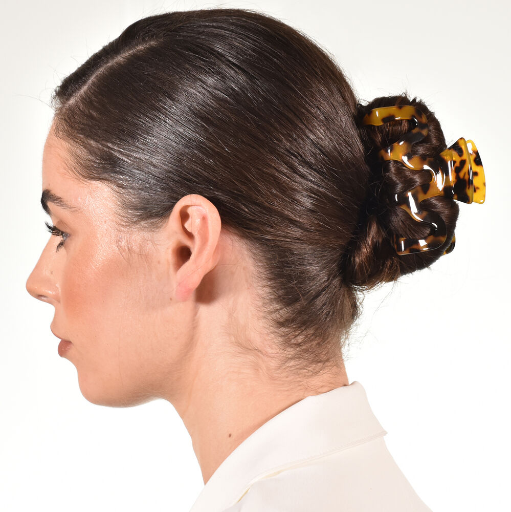 Culturesse Rococo Modern Wave Hair Claw - Medium