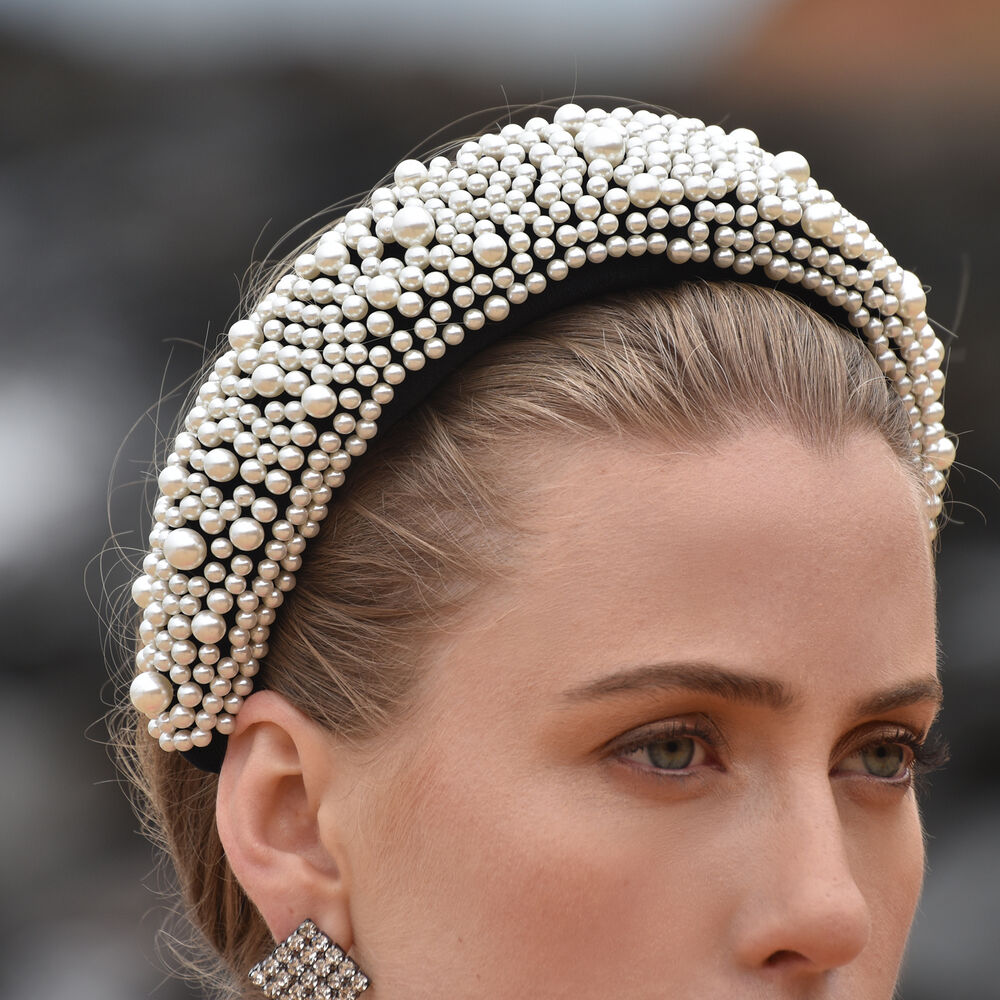 Culturesse Full Potential Luxury Pearl Headband