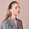 Culturesse Tallulah Scrunched Headband (Black)