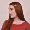 Culturesse Kiss Rhinestone Hair Clip