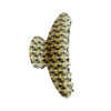 Culturesse Della Retro Checkered Hair Claw - Crescent