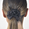 Culturesse Laurie Mulberry Silk Scrunchie (Black)