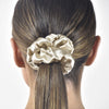 Culturesse Laurie Mulberry Silk Scrunchie (Champagne)