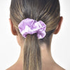 Culturesse Laurie Mulberry Silk Scrunchie (Lilac)