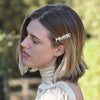 Culturesse Music Rhinestone Hair Clip