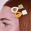 Culturesse Effie Retro Pastel Barrette Set