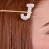 Culturesse The Pearly Letter Hair Clip