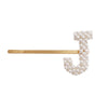 Culturesse The Pearly Letter Hair Clip
