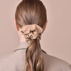 Culturesse Aveline Leather Scrunchie (Tan Large)