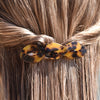 Culturesse Charli Tortoise Twisted Resin Barrette