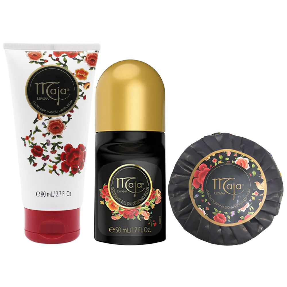 Maja Classic Soap 100g Hand Cream 80ml Deo Roll On 50ml Skincare Set