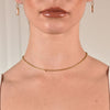 Culturesse Mylene Gold Vermeil Twisted Necklace