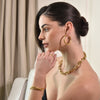 Culturesse Inara Modern Muse Gold Chain Necklace