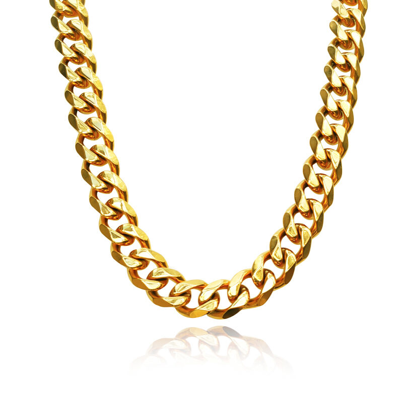 Culturesse Alek Modern Muse Gold Chain Necklace