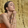 Culturesse Sequoia Artisan 24K Mediterranean Pearl Necklace