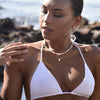 Culturesse Eliora Beaded Freshwater Pearl Pendant Necklace