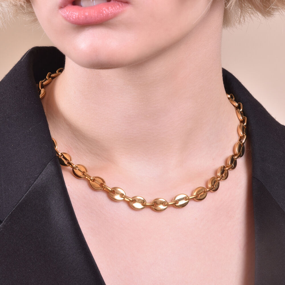 Culturesse Erika Luxury Gold Chain Necklace