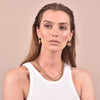 Culturesse Dominique Layered Gold Chain Necklace