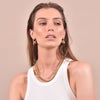 Culturesse Dominique Layered Gold Chain Necklace