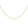 Culturesse Brianna Fine Gold Bead Necklace