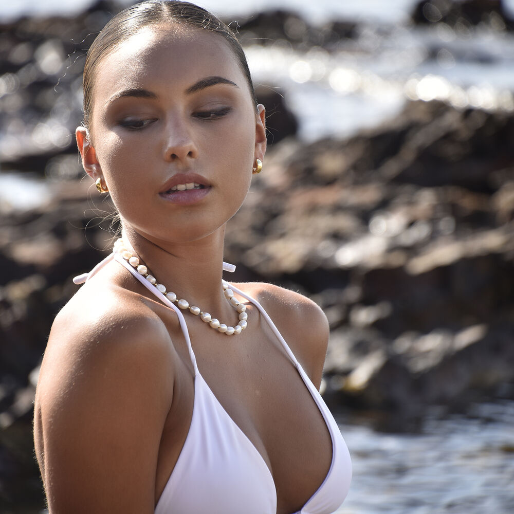 Culturesse Ivana Freshwater Pearl Necklace