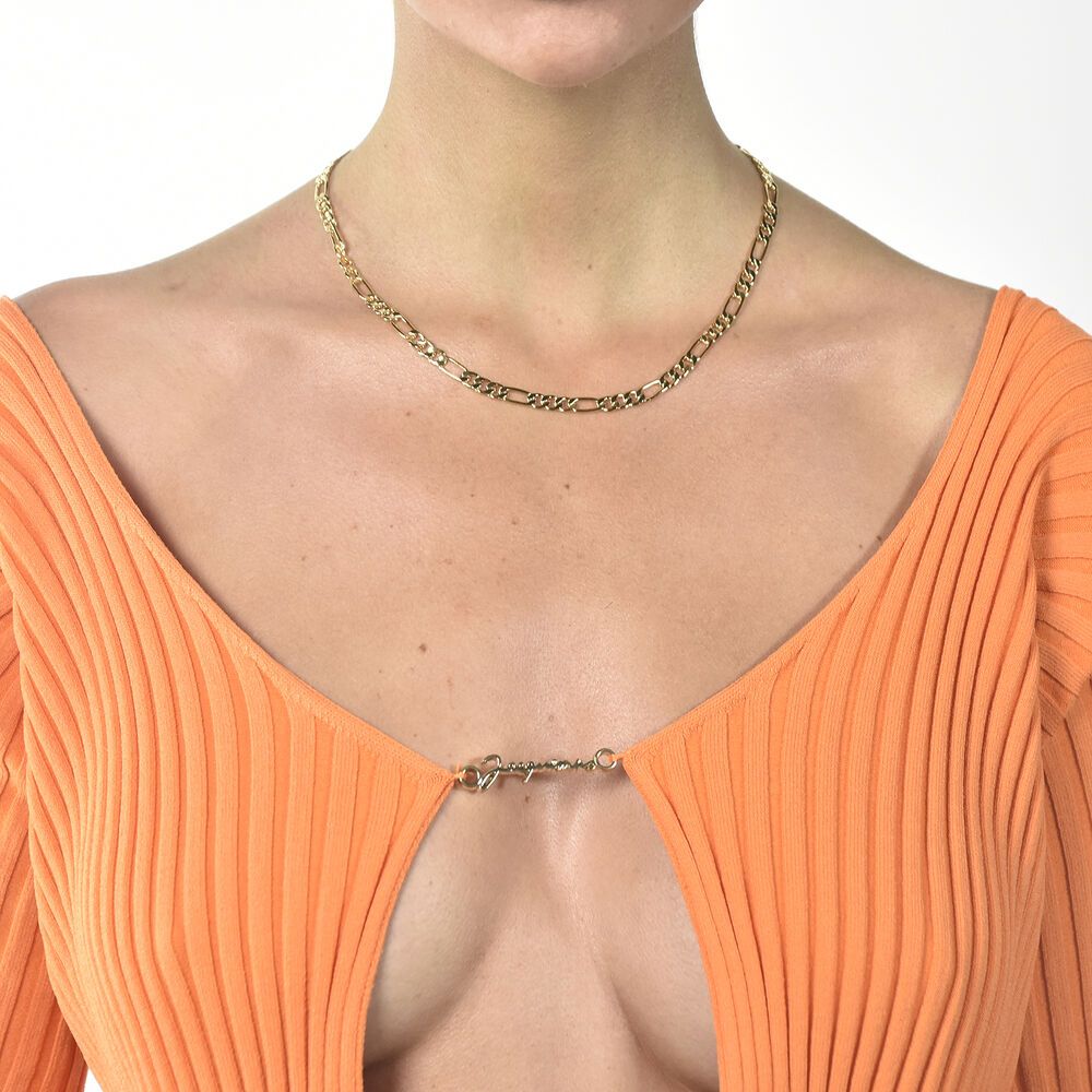 Culturesse Billie Classic Gold Chain Necklace