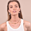 Culturesse Fara Dual Gold Chain Necklace / Choker