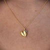 Culturesse Kindred Heart Pendant Necklace (Gold)