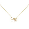 Culturesse Infinite Love Pendant Necklace (Gold)