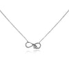 Culturesse Infinite Love Pendant Necklace (Silver)