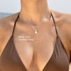 Culturesse Bjorn Pearl Toggle Pendant Necklace (Silver)