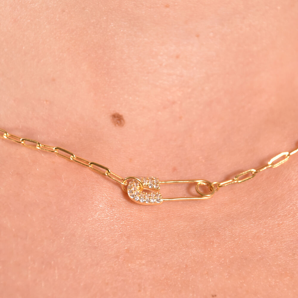 Culturesse Arlette Fine Chain Necklace / Choker