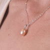 Culturesse Kiya Pink Freshwater Pearl Pendant Necklace