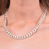 Culturesse Rebel Modern Silver Chain Necklace